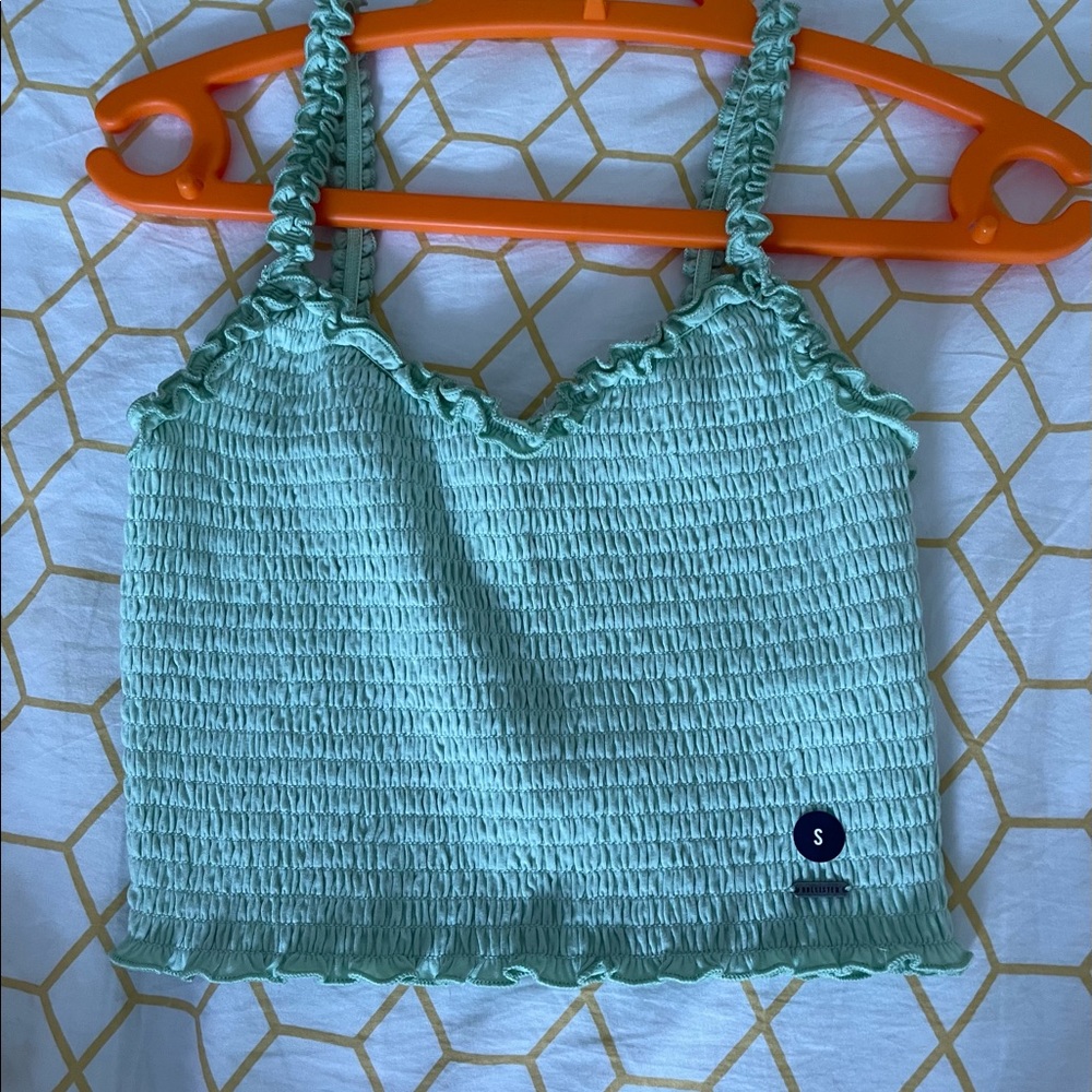 Hollister perfect green tank top